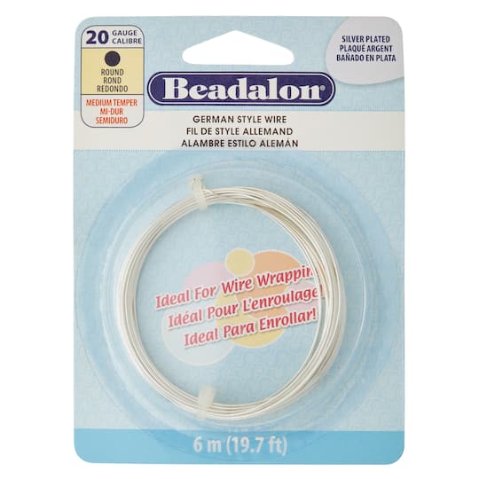Beadalon&#xAE; 20 Gauge Round German Style Wire